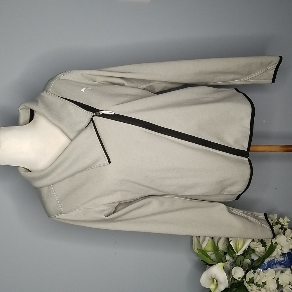 Puma Gray Women's Jacket Size M - Picture 1 of 8